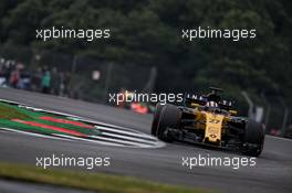 Nico Hulkenberg (GER) Renault Sport F1 Team RS17. 15.07.2017. Formula 1 World Championship, Rd 10, British Grand Prix, Silverstone, England, Qualifying Day.