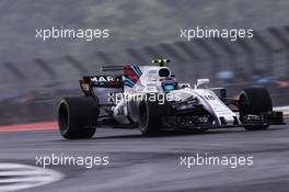 Lance Stroll (CDN) Williams FW40. 15.07.2017. Formula 1 World Championship, Rd 10, British Grand Prix, Silverstone, England, Qualifying Day.