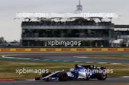 Marcus Ericsson (SWE) Sauber C36. 15.07.2017. Formula 1 World Championship, Rd 10, British Grand Prix, Silverstone, England, Qualifying Day.