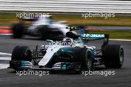 Valtteri Bottas (FIN) Mercedes AMG F1 W08. 15.07.2017. Formula 1 World Championship, Rd 10, British Grand Prix, Silverstone, England, Qualifying Day.