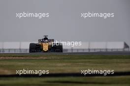 Nico Hulkenberg (GER) Renault Sport F1 Team RS17. 15.07.2017. Formula 1 World Championship, Rd 10, British Grand Prix, Silverstone, England, Qualifying Day.