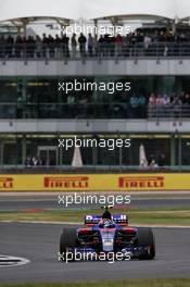 Carlos Sainz Jr (ESP) Scuderia Toro Rosso STR12. 15.07.2017. Formula 1 World Championship, Rd 10, British Grand Prix, Silverstone, England, Qualifying Day.