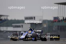 Pascal Wehrlein (GER) Sauber F1 Team  15.07.2017. Formula 1 World Championship, Rd 10, British Grand Prix, Silverstone, England, Qualifying Day.