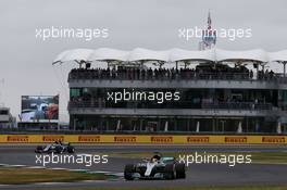 Lewis Hamilton (GBR) Mercedes AMG F1 W08. 15.07.2017. Formula 1 World Championship, Rd 10, British Grand Prix, Silverstone, England, Qualifying Day.