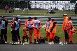 Marshals. 15.07.2017. Formula 1 World Championship, Rd 10, British Grand Prix, Silverstone, England, Qualifying Day.