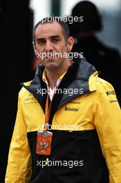 Cyril Abiteboul (FRA) Renault Sport F1 Managing Director. 15.07.2017. Formula 1 World Championship, Rd 10, British Grand Prix, Silverstone, England, Qualifying Day.