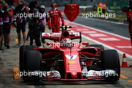 Kimi Raikkonen (FIN) Ferrari SF70H. 15.07.2017. Formula 1 World Championship, Rd 10, British Grand Prix, Silverstone, England, Qualifying Day.