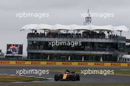 Jolyon Palmer (GBR) Renault Sport F1 Team RS17. 15.07.2017. Formula 1 World Championship, Rd 10, British Grand Prix, Silverstone, England, Qualifying Day.