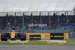 Jolyon Palmer (GBR) Renault Sport F1 Team   15.07.2017. Formula 1 World Championship, Rd 10, British Grand Prix, Silverstone, England, Qualifying Day.