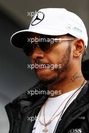 Lewis Hamilton (GBR) Mercedes AMG F1. 16.07.2017. Formula 1 World Championship, Rd 10, British Grand Prix, Silverstone, England, Race Day.