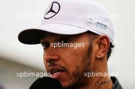 Lewis Hamilton (GBR) Mercedes AMG F1. 13.07.2017. Formula 1 World Championship, Rd 10, British Grand Prix, Silverstone, England, Preparation Day.