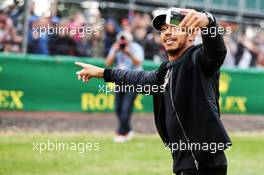 Lewis Hamilton (GBR) Mercedes AMG F1. 13.07.2017. Formula 1 World Championship, Rd 10, British Grand Prix, Silverstone, England, Preparation Day.