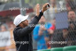 Lewis Hamilton (GBR) Mercedes AMG F1. 13.07.2017. Formula 1 World Championship, Rd 10, British Grand Prix, Silverstone, England, Preparation Day.