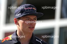 Max Verstappen (NLD) Red Bull Racing  28.07.2017. Formula 1 World Championship, Rd 11, Hungarian Grand Prix, Budapest, Hungary, Practice Day.