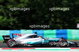 Lewis Hamilton (GBR) Mercedes AMG F1 W08. 28.07.2017. Formula 1 World Championship, Rd 11, Hungarian Grand Prix, Budapest, Hungary, Practice Day.