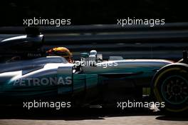 Lewis Hamilton (GBR) Mercedes AMG F1 W08. 28.07.2017. Formula 1 World Championship, Rd 11, Hungarian Grand Prix, Budapest, Hungary, Practice Day.