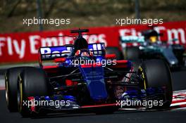 Daniil Kvyat (RUS) Scuderia Toro Rosso STR12. 28.07.2017. Formula 1 World Championship, Rd 11, Hungarian Grand Prix, Budapest, Hungary, Practice Day.