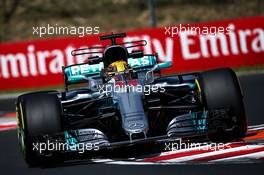 Lewis Hamilton (GBR) Mercedes AMG F1 W08. 28.07.2017. Formula 1 World Championship, Rd 11, Hungarian Grand Prix, Budapest, Hungary, Practice Day.