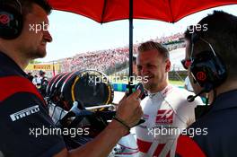 Kevin Magnussen (DEN) Haas F1 Team on the grid. 30.07.2017. Formula 1 World Championship, Rd 11, Hungarian Grand Prix, Budapest, Hungary, Race Day.