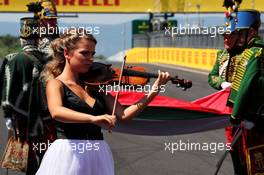 Pre race entertainment. 30.07.2017. Formula 1 World Championship, Rd 11, Hungarian Grand Prix, Budapest, Hungary, Race Day.