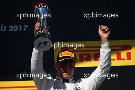 3rd place Valtteri Bottas (FIN) Mercedes AMG F1 W08. 30.07.2017. Formula 1 World Championship, Rd 11, Hungarian Grand Prix, Budapest, Hungary, Race Day.