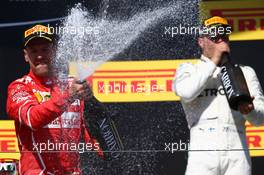 1st place Sebastian Vettel (GER) Ferrari SF70H. 30.07.2017. Formula 1 World Championship, Rd 11, Hungarian Grand Prix, Budapest, Hungary, Race Day.
