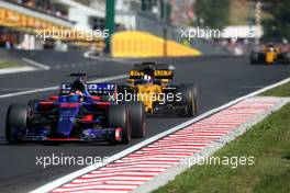 Daniil Kvyat (RUS) Scuderia Toro Rosso  30.07.2017. Formula 1 World Championship, Rd 11, Hungarian Grand Prix, Budapest, Hungary, Race Day.