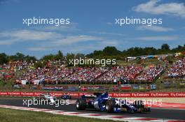 Pascal Wehrlein (GER) Sauber C36. 30.07.2017. Formula 1 World Championship, Rd 11, Hungarian Grand Prix, Budapest, Hungary, Race Day.