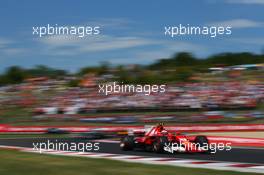 Kimi Raikkonen (FIN) Ferrari SF70H. 30.07.2017. Formula 1 World Championship, Rd 11, Hungarian Grand Prix, Budapest, Hungary, Race Day.
