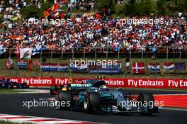 Valtteri Bottas (FIN) Mercedes AMG F1 W08. 30.07.2017. Formula 1 World Championship, Rd 11, Hungarian Grand Prix, Budapest, Hungary, Race Day.