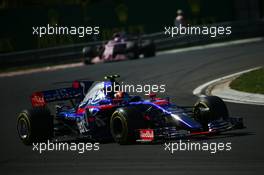 Carlos Sainz Jr (ESP) Scuderia Toro Rosso STR12. 30.07.2017. Formula 1 World Championship, Rd 11, Hungarian Grand Prix, Budapest, Hungary, Race Day.