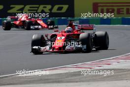 Sebastian Vettel (GER) Scuderia Ferrari  30.07.2017. Formula 1 World Championship, Rd 11, Hungarian Grand Prix, Budapest, Hungary, Race Day.