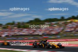 Jolyon Palmer (GBR) Renault Sport F1 Team RS17. 30.07.2017. Formula 1 World Championship, Rd 11, Hungarian Grand Prix, Budapest, Hungary, Race Day.