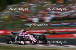 Esteban Ocon (FRA) Sahara Force India F1 VJM10. 30.07.2017. Formula 1 World Championship, Rd 11, Hungarian Grand Prix, Budapest, Hungary, Race Day.