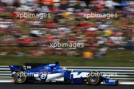 Marcus Ericsson (SWE) Sauber C36. 30.07.2017. Formula 1 World Championship, Rd 11, Hungarian Grand Prix, Budapest, Hungary, Race Day.