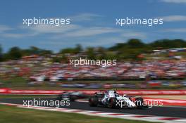 Lance Stroll (CDN) Williams FW40. 30.07.2017. Formula 1 World Championship, Rd 11, Hungarian Grand Prix, Budapest, Hungary, Race Day.
