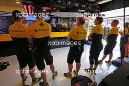 Renault F1 Team  29.07.2017. Formula 1 World Championship, Rd 11, Hungarian Grand Prix, Budapest, Hungary, Qualifying Day.