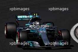 Valtteri Bottas (FIN) Mercedes AMG F1 W08. 29.07.2017. Formula 1 World Championship, Rd 11, Hungarian Grand Prix, Budapest, Hungary, Qualifying Day.