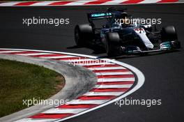 Lewis Hamilton (GBR) Mercedes AMG F1 W08. 29.07.2017. Formula 1 World Championship, Rd 11, Hungarian Grand Prix, Budapest, Hungary, Qualifying Day.