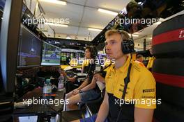 Sergey Sirotkin (RUS) Renault Sport F1 Team   29.07.2017. Formula 1 World Championship, Rd 11, Hungarian Grand Prix, Budapest, Hungary, Qualifying Day.