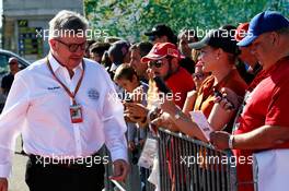 Ross Brawn (GBR) Managing Director, Motor Sports. 29.07.2017. Formula 1 World Championship, Rd 11, Hungarian Grand Prix, Budapest, Hungary, Qualifying Day.