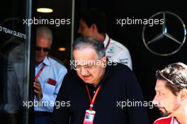 Sergio Marchionne (ITA), Ferrari President and CEO of Fiat Chrysler Automobiles. 30.07.2017. Formula 1 World Championship, Rd 11, Hungarian Grand Prix, Budapest, Hungary, Race Day.
