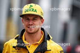 Nico Hulkenberg (GER) Renault Sport F1 Team. 27.07.2017. Formula 1 World Championship, Rd 11, Hungarian Grand Prix, Budapest, Hungary, Preparation Day.