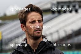 Romain Grosjean (FRA) Haas F1 Team. 27.07.2017. Formula 1 World Championship, Rd 11, Hungarian Grand Prix, Budapest, Hungary, Preparation Day.