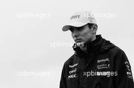 Esteban Ocon (FRA) Sahara Force India F1 Team. 27.07.2017. Formula 1 World Championship, Rd 11, Hungarian Grand Prix, Budapest, Hungary, Preparation Day.
