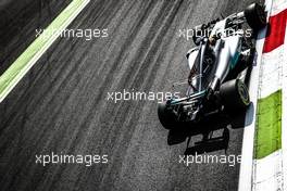 Lewis Hamilton (GBR) Mercedes AMG F1 W08. 01.09.2017. Formula 1 World Championship, Rd 13, Italian Grand Prix, Monza, Italy, Practice Day.