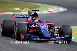 Daniil Kvyat (RUS) Scuderia Toro Rosso  01.09.2017. Formula 1 World Championship, Rd 13, Italian Grand Prix, Monza, Italy, Practice Day.