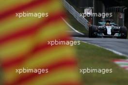 Lewis Hamilton (GBR) Mercedes AMG F1   01.09.2017. Formula 1 World Championship, Rd 13, Italian Grand Prix, Monza, Italy, Practice Day.