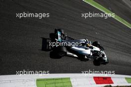 Lewis Hamilton (GBR) Mercedes AMG F1 W08. 01.09.2017. Formula 1 World Championship, Rd 13, Italian Grand Prix, Monza, Italy, Practice Day.