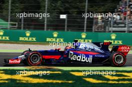 Daniil Kvyat (RUS) Scuderia Toro Rosso STR12. 01.09.2017. Formula 1 World Championship, Rd 13, Italian Grand Prix, Monza, Italy, Practice Day.